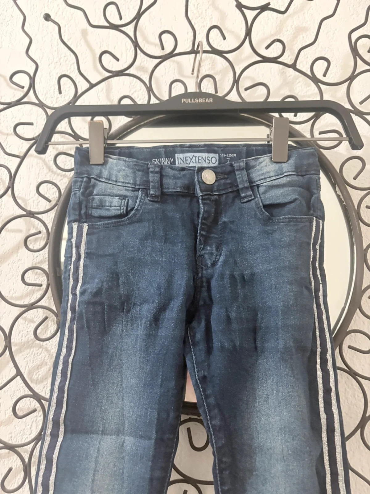 🔵 Jean Skinny In extenso – Taille 7 ans – photo 4